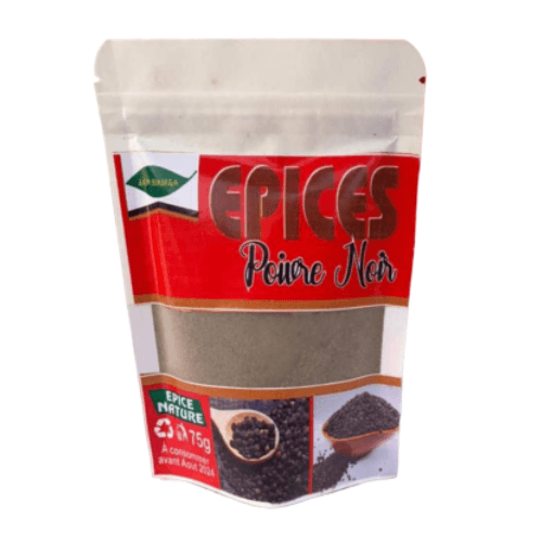 Epices Nature Moulue au Poivre Noir 75g