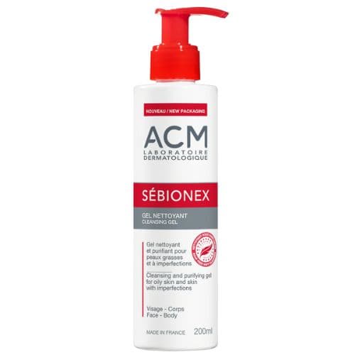 Gel Nettoyant ACM Sébionex 200ml